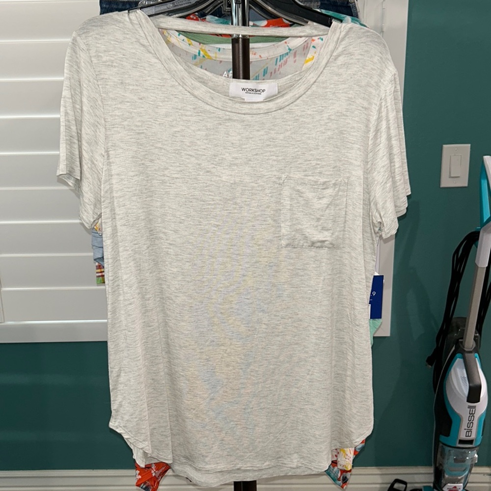 T-Shirt with decorative pocket